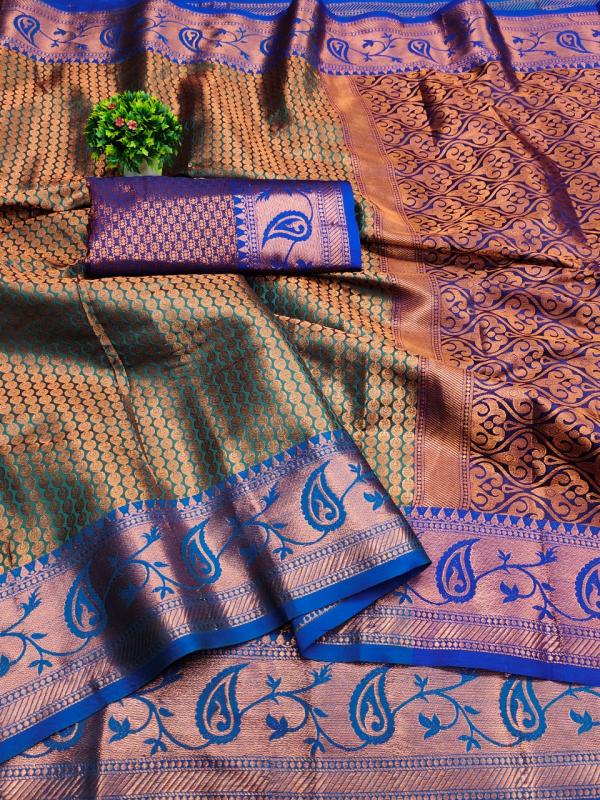 Kanjivaram 03 Fancy Soft Silk Saree Collection